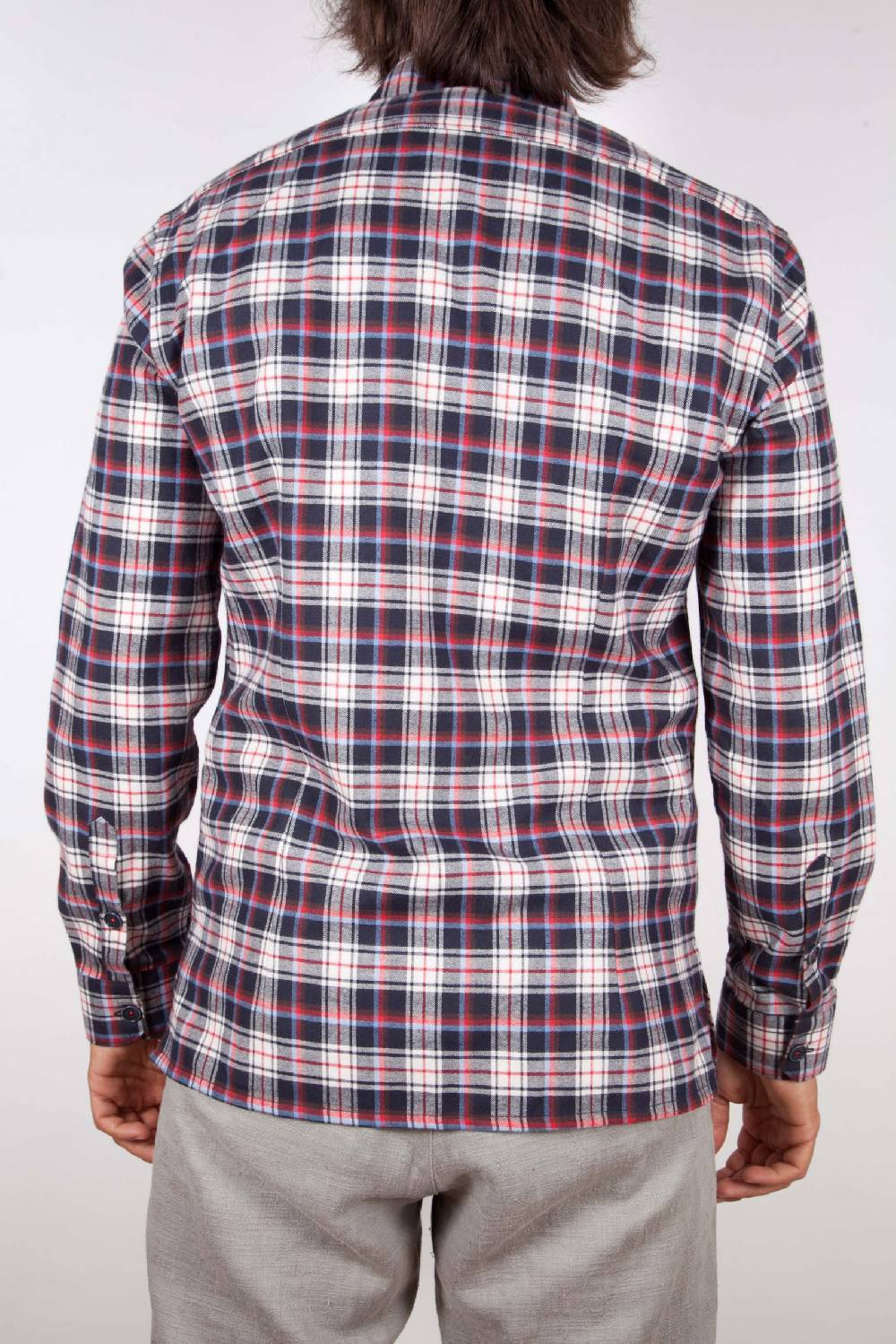 Poggianti Camicia Quadri In Vendita
