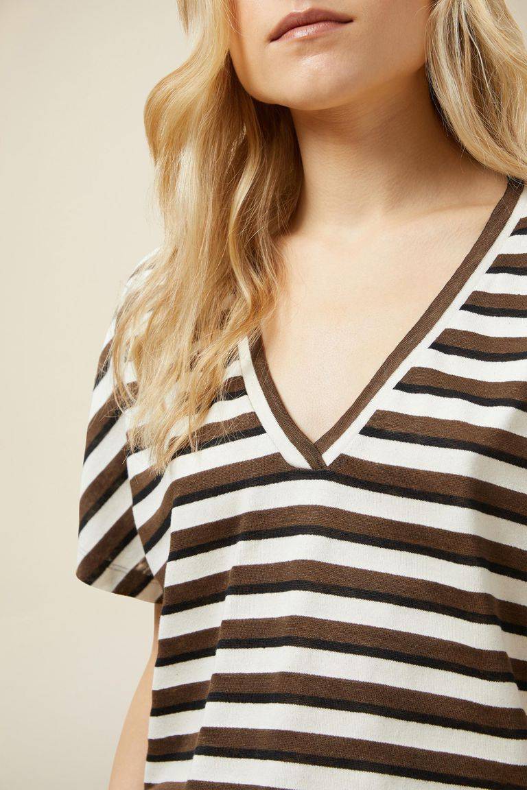 Pomandere T-shirt con scollo a V Vendita