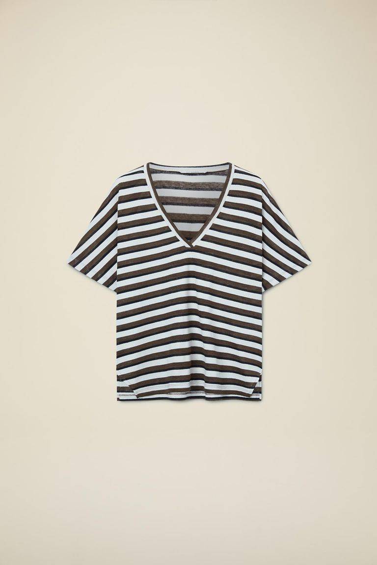 Pomandere T-shirt con scollo a V Vendita