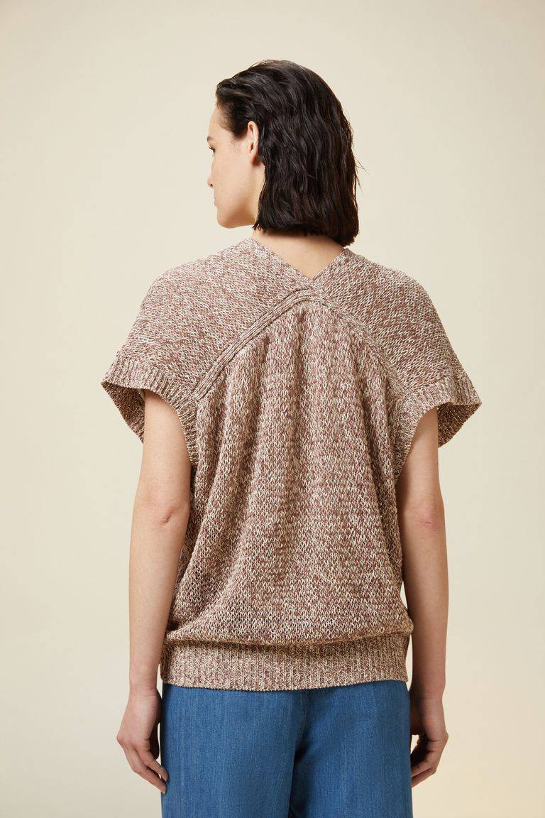 Pomandere Cardigan smanicato Soddisfazione Garantita