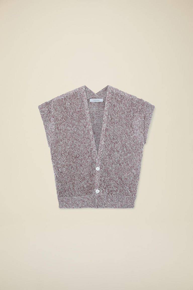 Pomandere Cardigan smanicato Soddisfazione Garantita