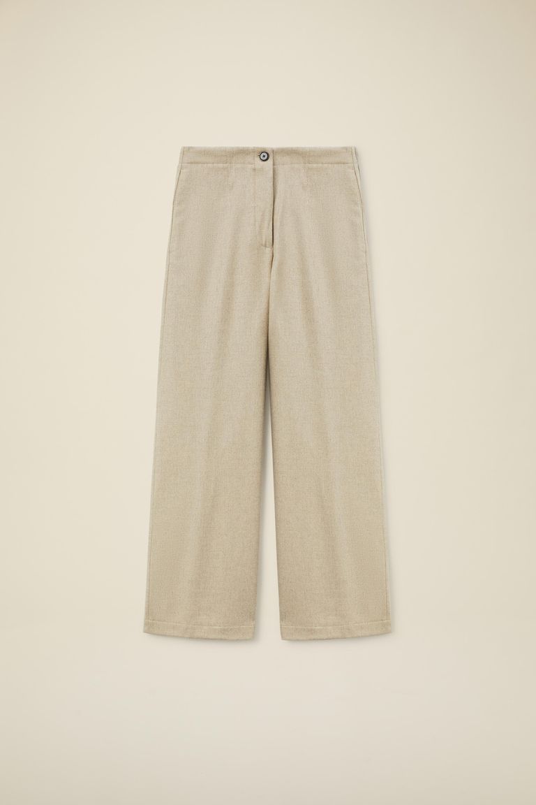Pomandere Pantalone iconico in flanella misto lana Prezzo Ridotto