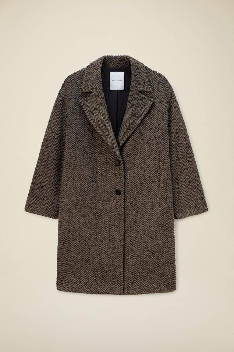 Pomandere Cappotto in resca di lana Novità