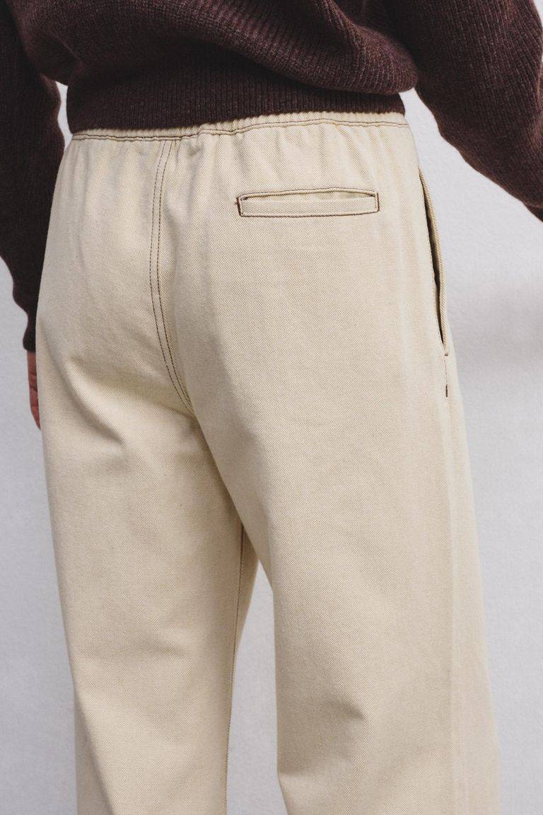 Pomandere Pantalone in bull denim Black Friday Prezzi
