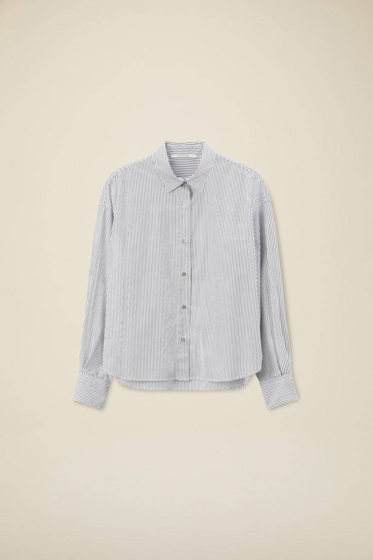 Pomandere Camicia in popeline rigato Vendita