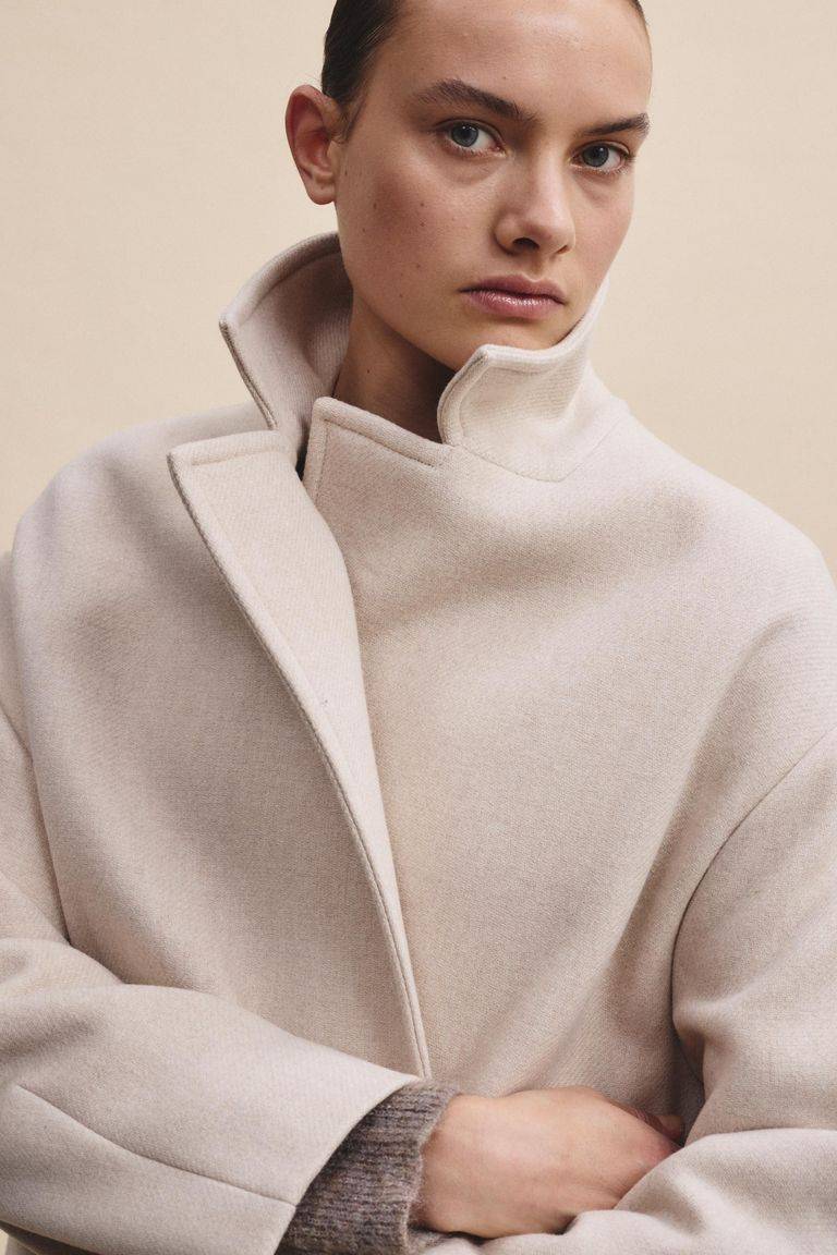 Pomandere Cappotto in panno doppio Promozione Limitata