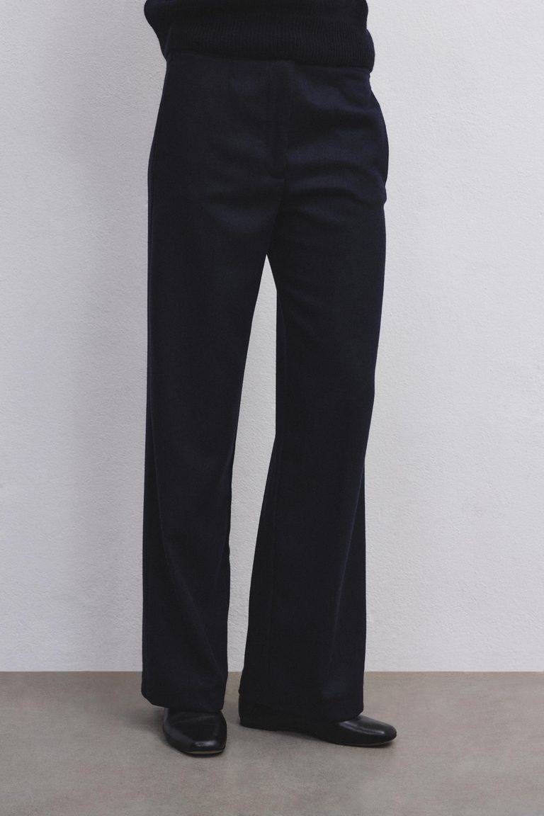 Pomandere Pantalone iconico in flanella misto lana Fino Al -60%
