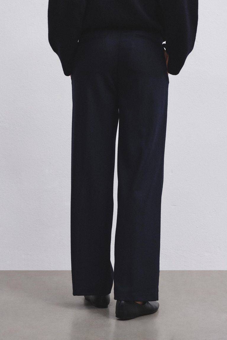 Pomandere Pantalone iconico in flanella misto lana Fino Al -60%