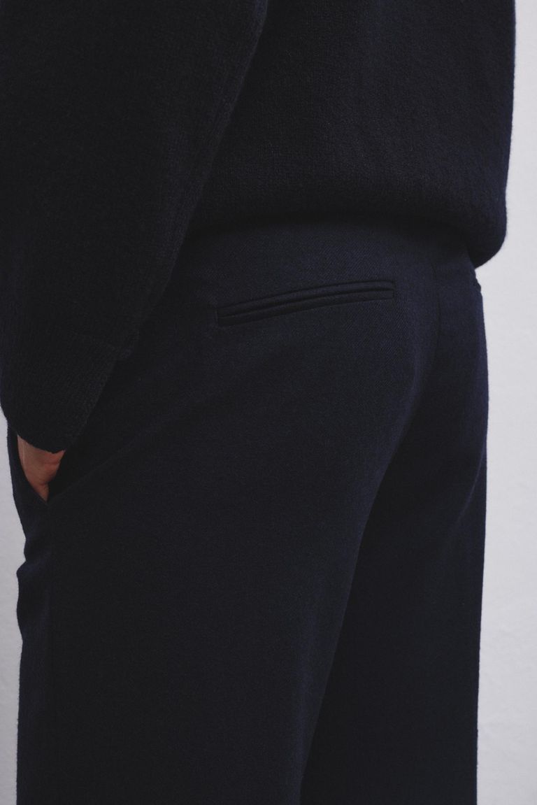 Pomandere Pantalone iconico in flanella misto lana Fino Al -60%
