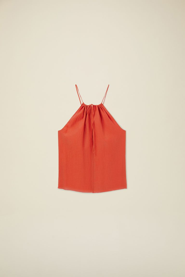Pomandere Top con chiusura con laccio Sottocosto