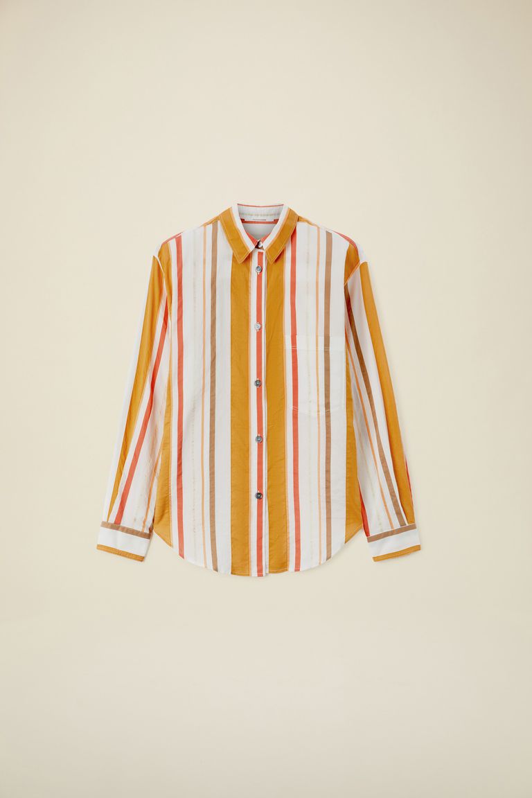 Pomandere Camicia a righe con taschino Novità