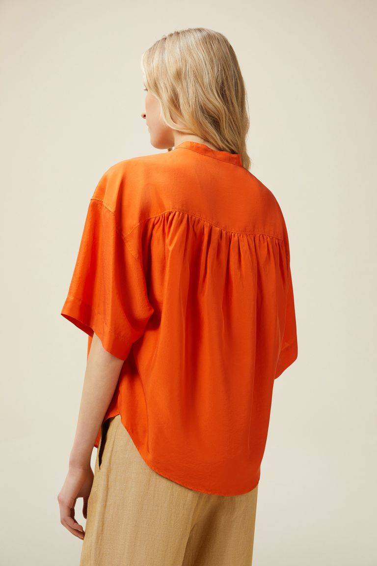 Pomandere Camicia con abbottonatura a polo Presa