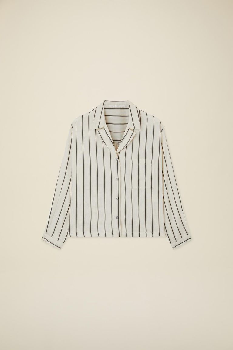 Pomandere Camicia pijama rigata Online
