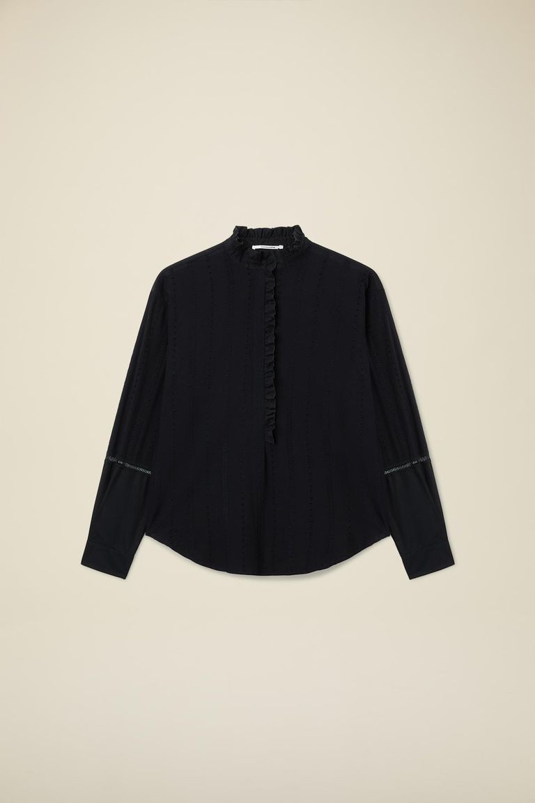 Pomandere Camicia con rouches Saldi Di Fabbrica