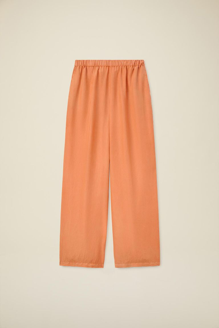 Pomandere Pantalone ampio con elastico in vita, tinto naturalmente Online