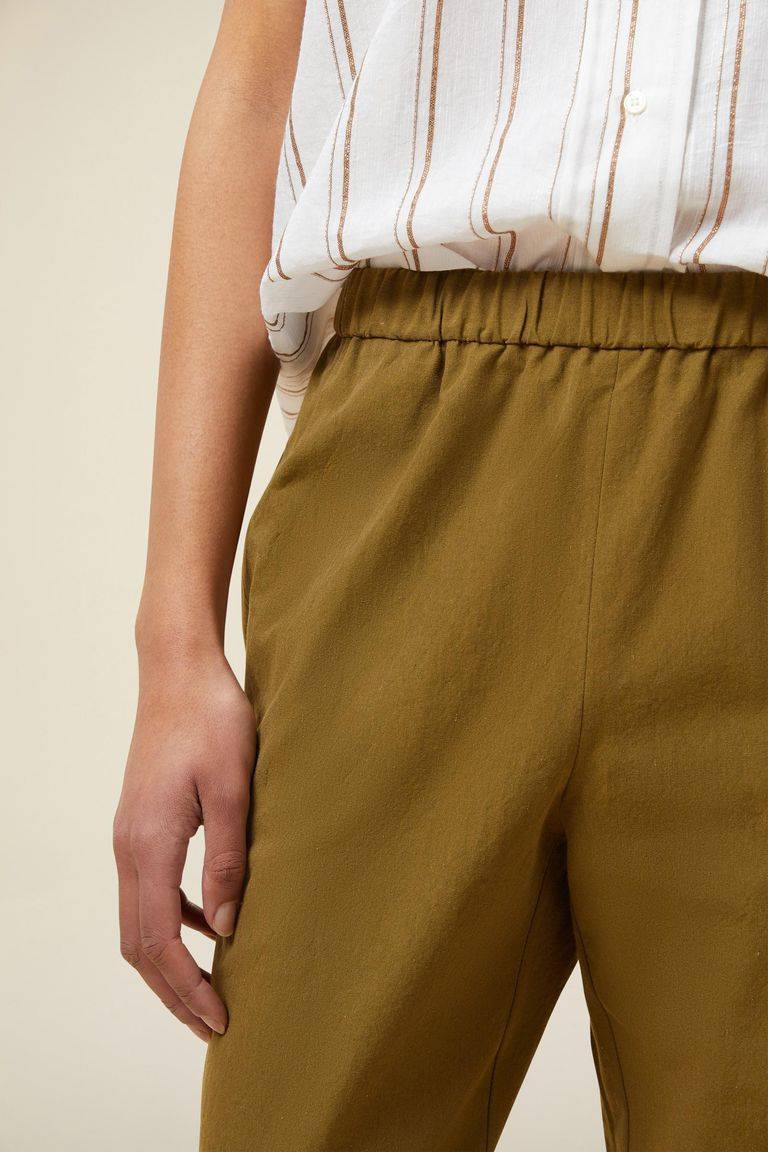 Pomandere Pantalone con elastico in vita Saldi Di Fabbrica
