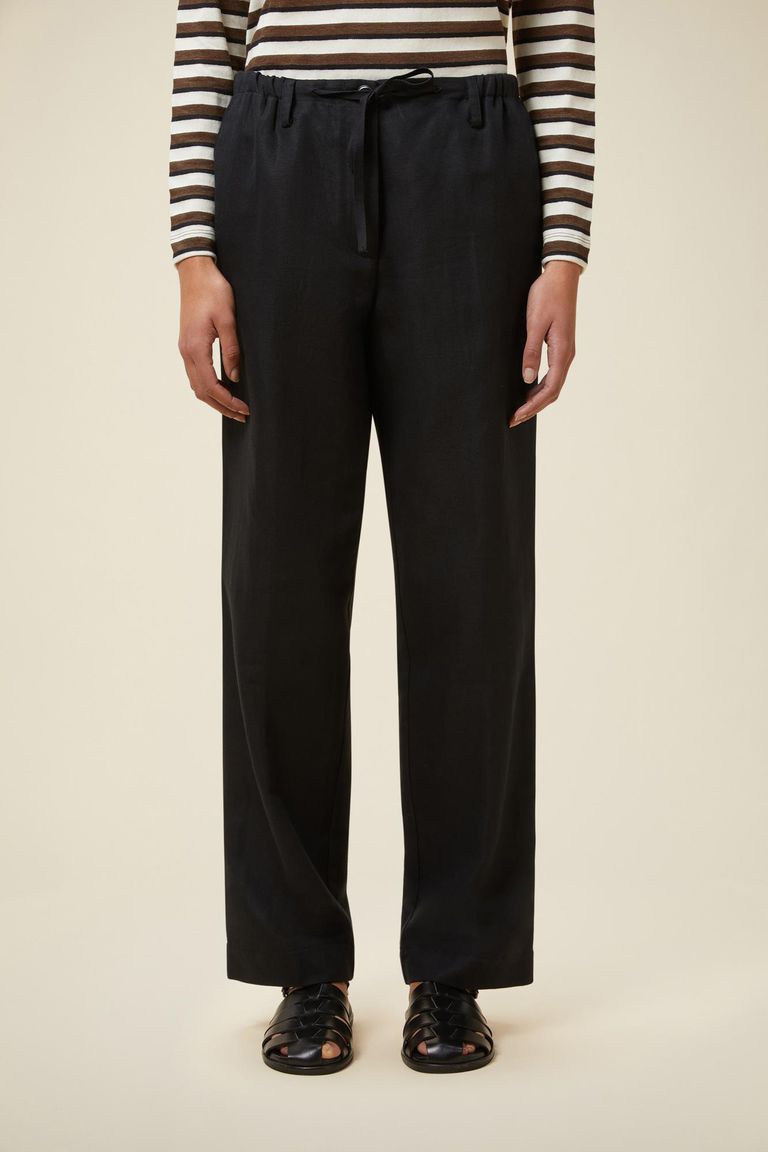Pomandere Pantalone con elastico in vita e coulisse Nuova