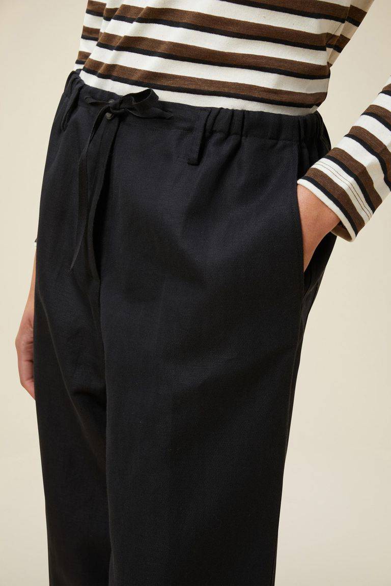 Pomandere Pantalone con elastico in vita e coulisse Nuova