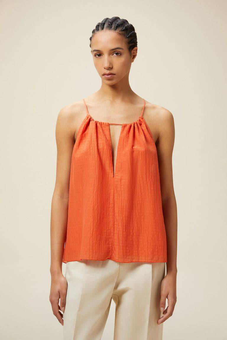 Pomandere Top con chiusura con laccio Online