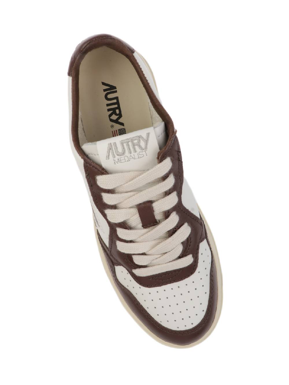 AUTRY Sneakers Donna Medalist Low in Pelle Bicolore Offerte