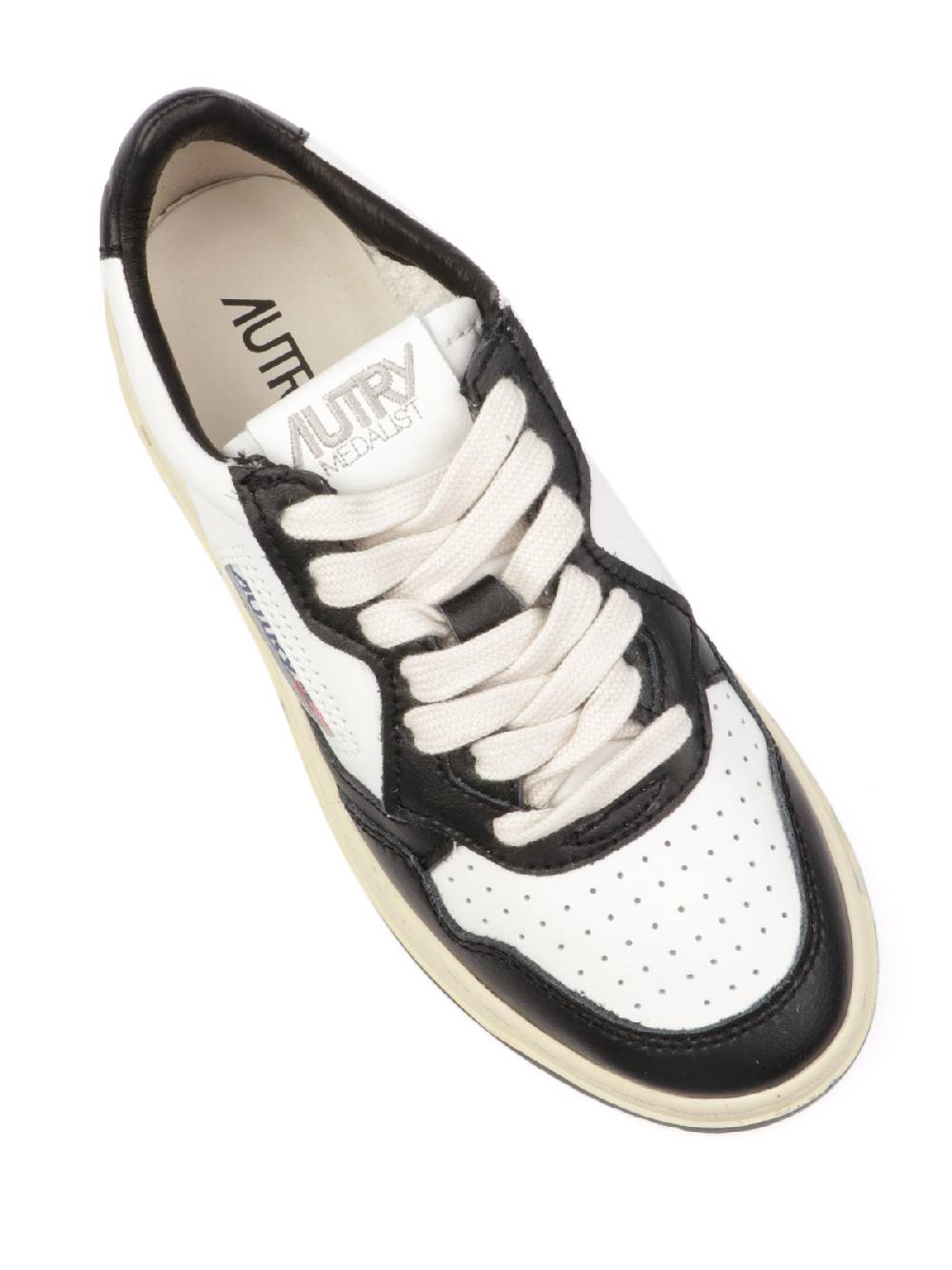 AUTRY Sneakers Donna Medalist Low in Pelle Bicolore Outlet