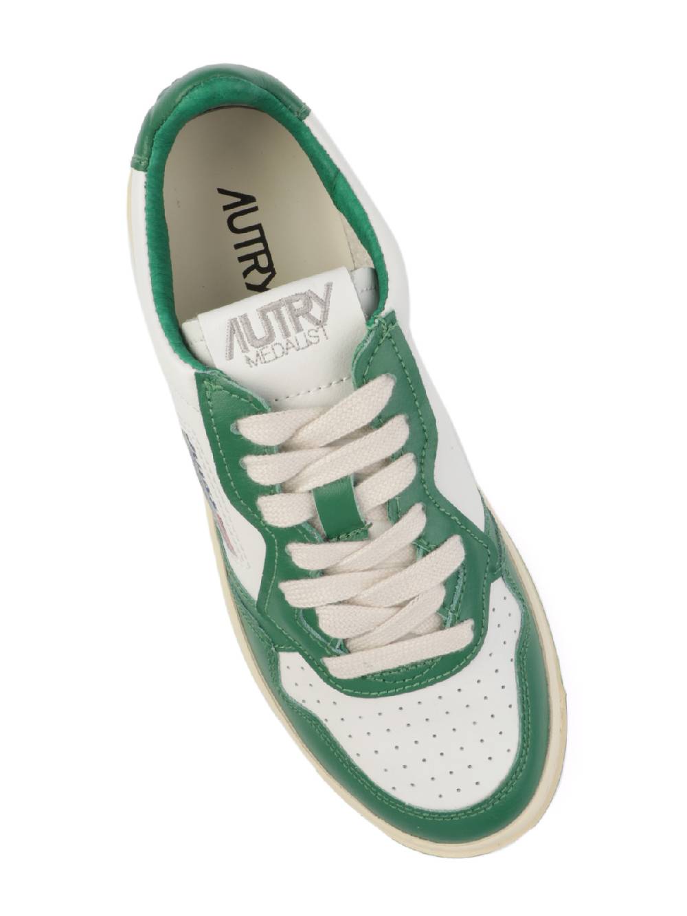 AUTRY Sneakers Donna Medalist Low in Pelle Bicolore Vendita Calda