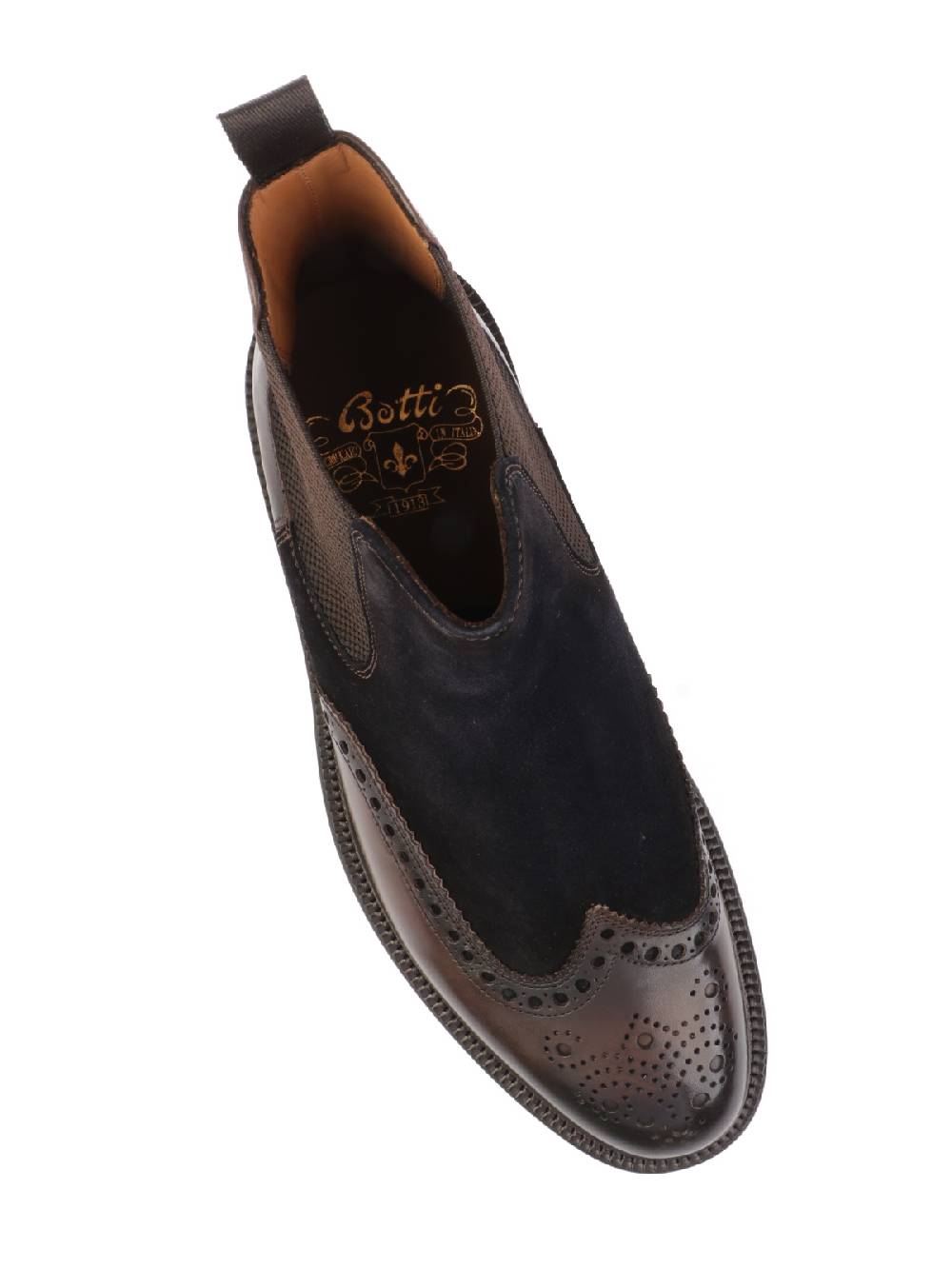 BOTTI Stivaletto Uomo in Pelle Italy