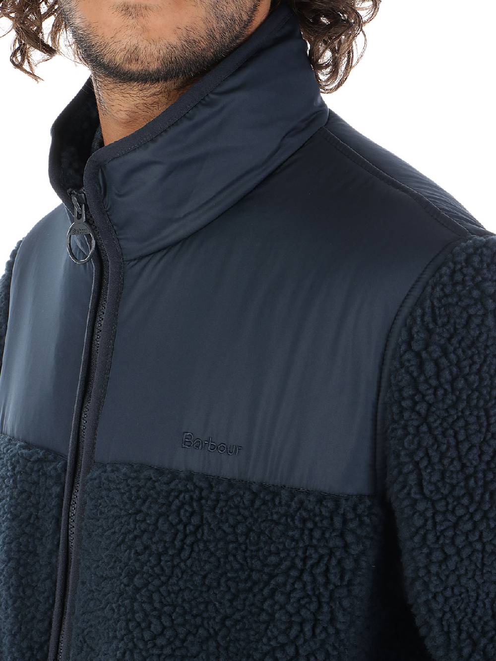 BARBOUR Giacca Uomo in Pile Hobson Nuovo