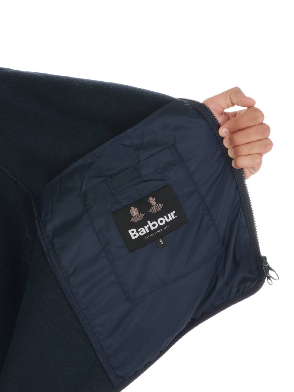 BARBOUR Giacca Uomo in Pile Hobson Nuovo