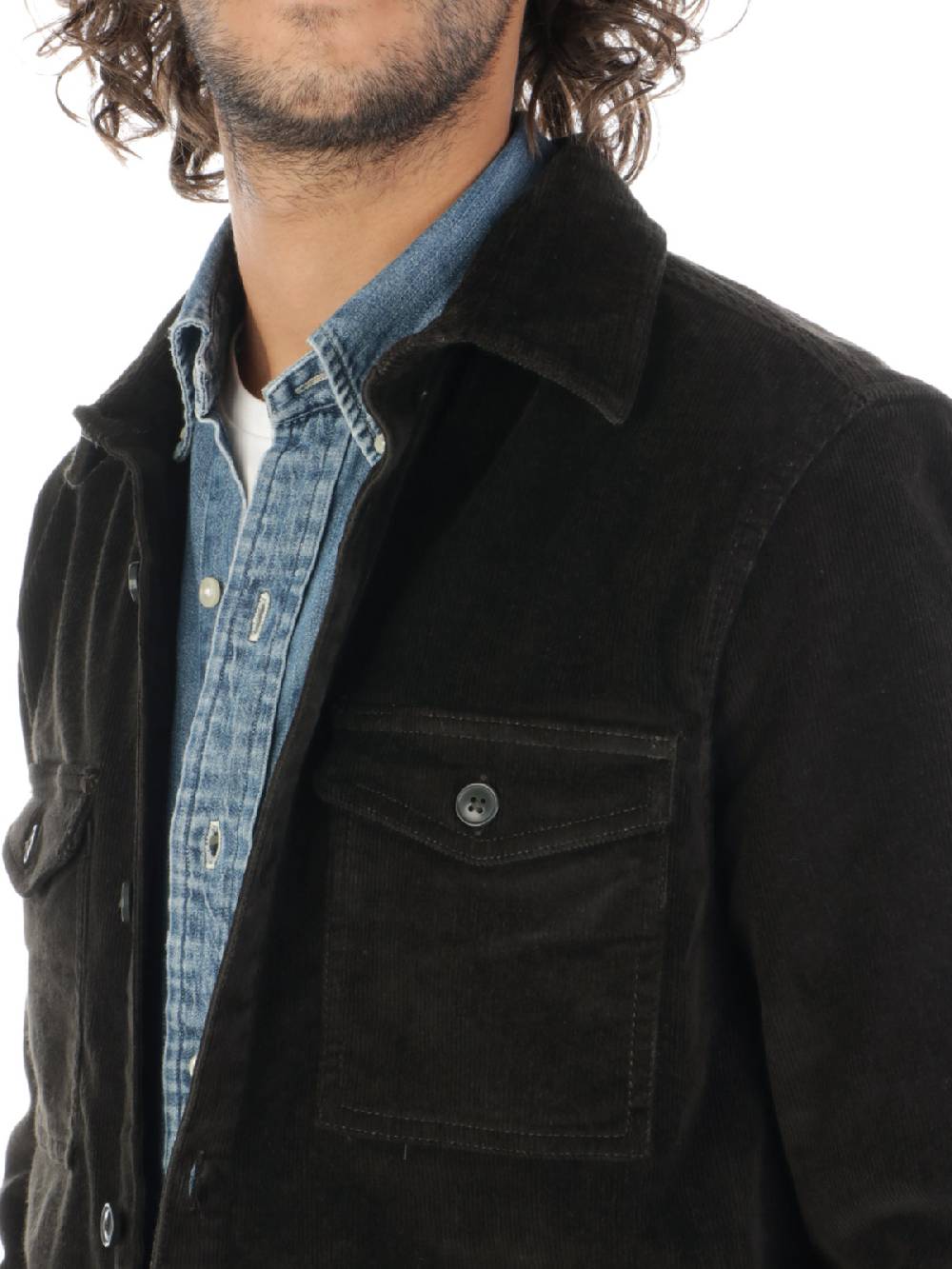 BARBOUR Overshirt Uomo Corduroy Vendita