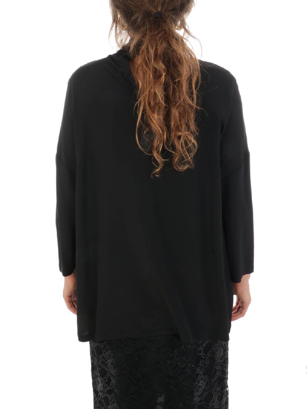 ASPESI Camicia Donna in Seta con Cravatta Negozi Online