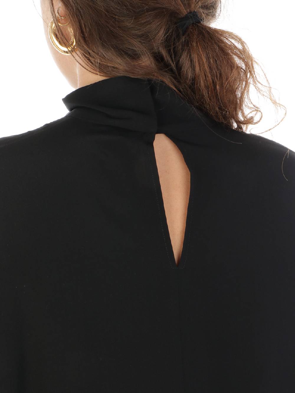 ASPESI Camicia Donna in Seta con Cravatta Negozi Online