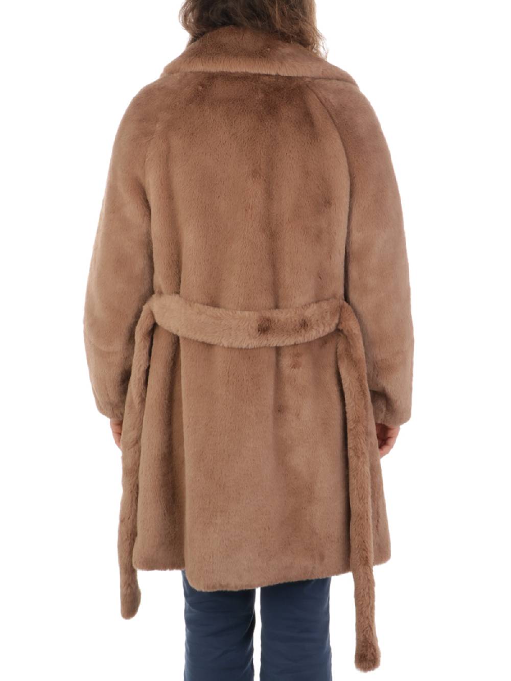 NENETTE Giacca Lunga Donna in Ecopelliccia Promozione Limitata