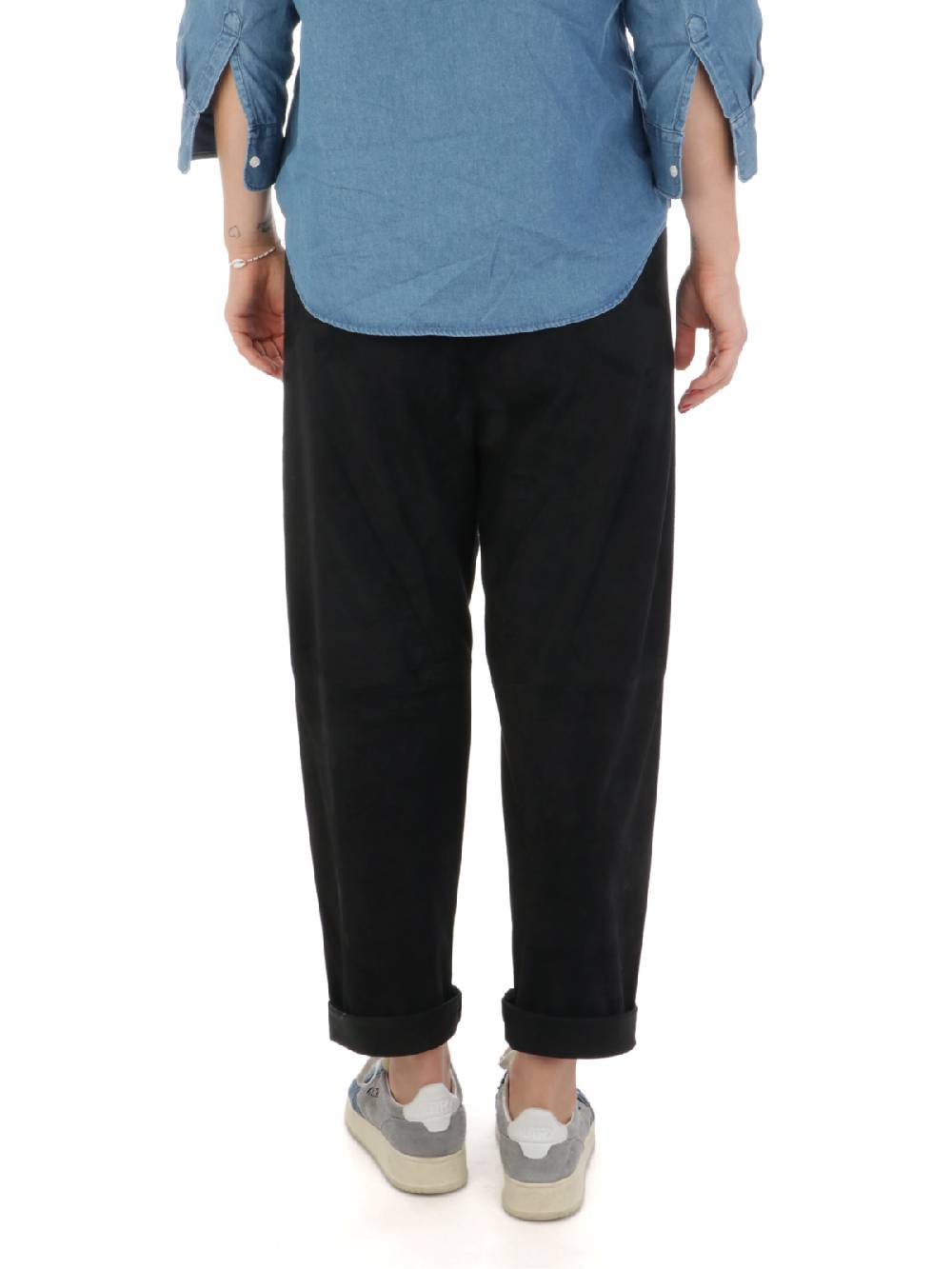 KILTIE Pantaloni Donna Arles in Suede Shopping Online