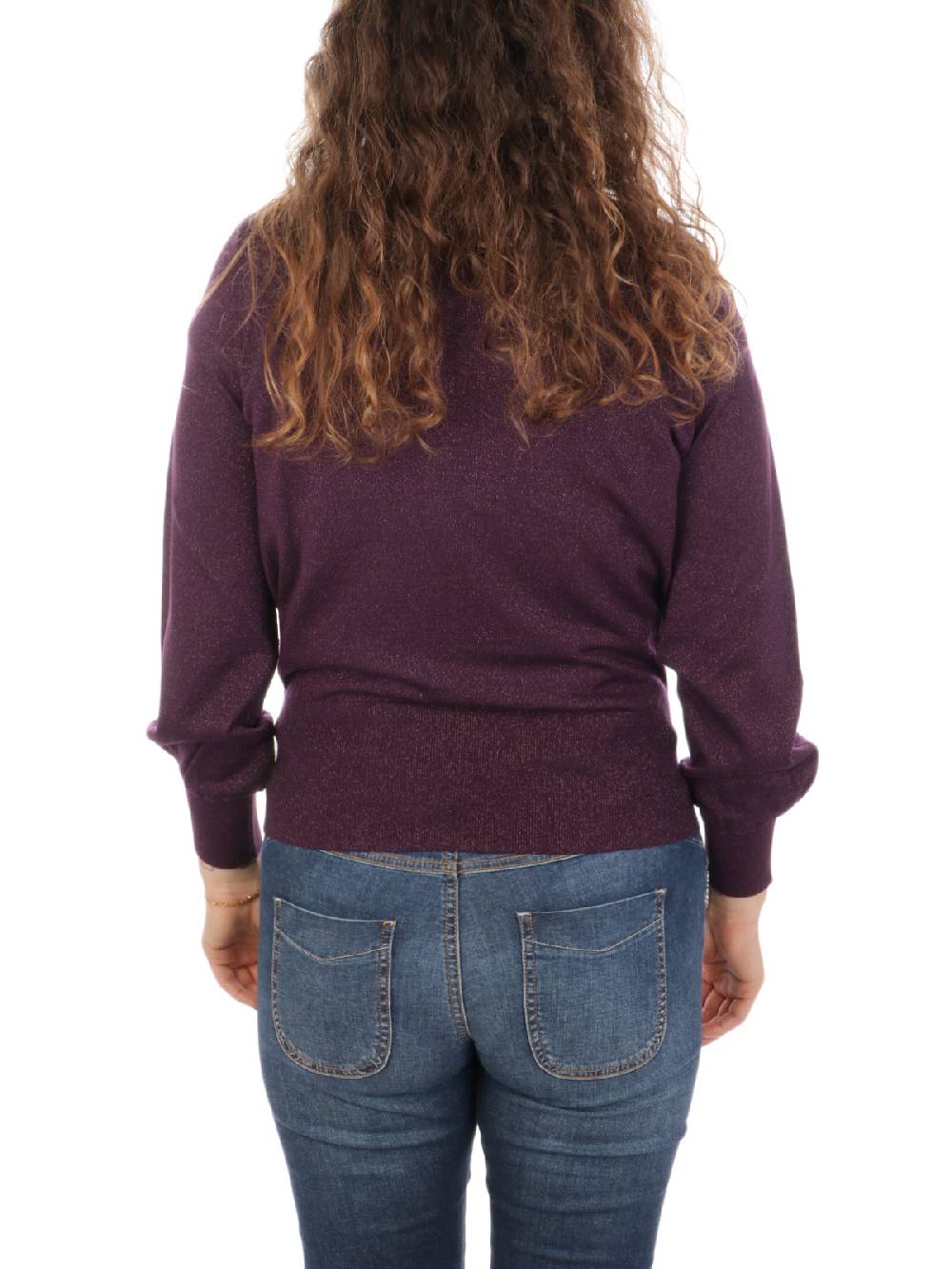 QUILISIA Dolcevita Donna Lurex in Lana Merino Outlet