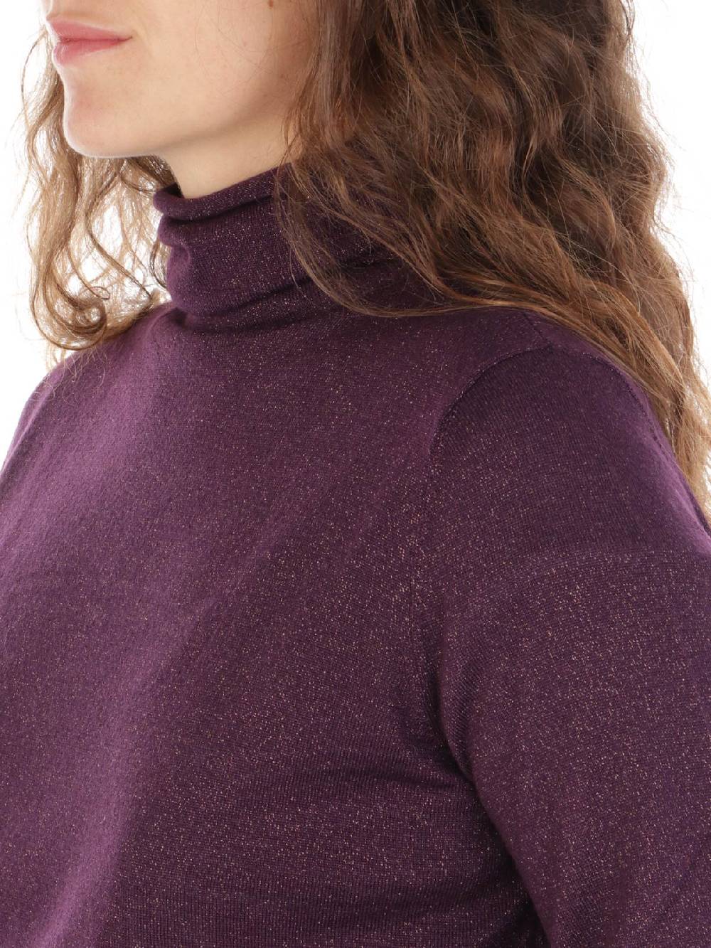 QUILISIA Dolcevita Donna Lurex in Lana Merino Outlet