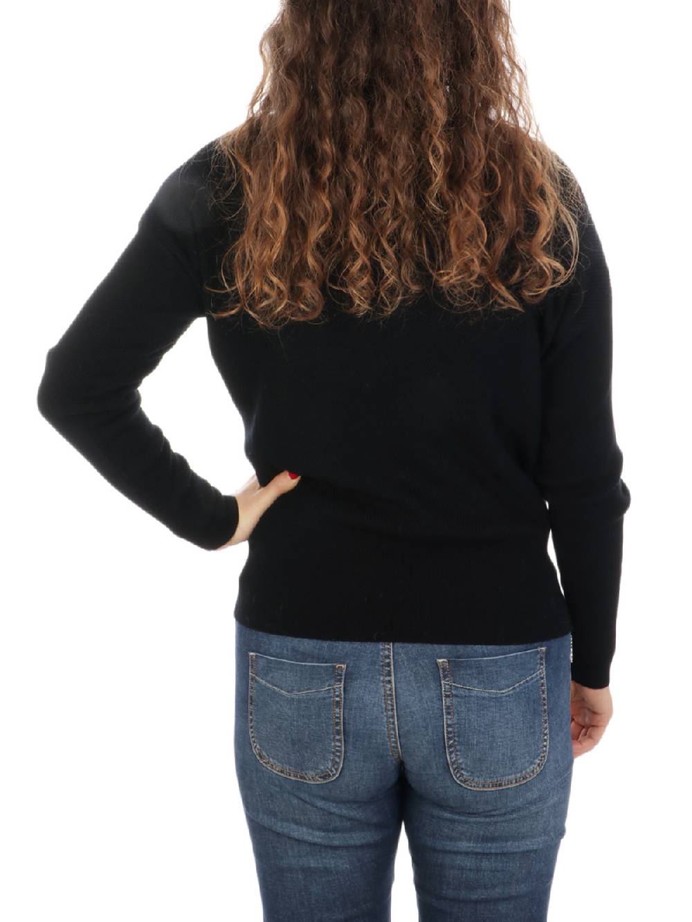 QUILISIA Maglia Donna in Lana e Cashmere con Ricamo Offerte