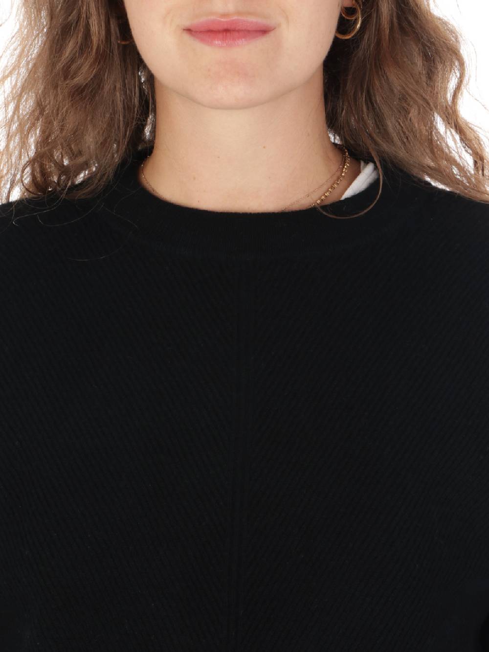 QUILISIA Maglia Donna a Coste in Lana e Cashmere Negozio