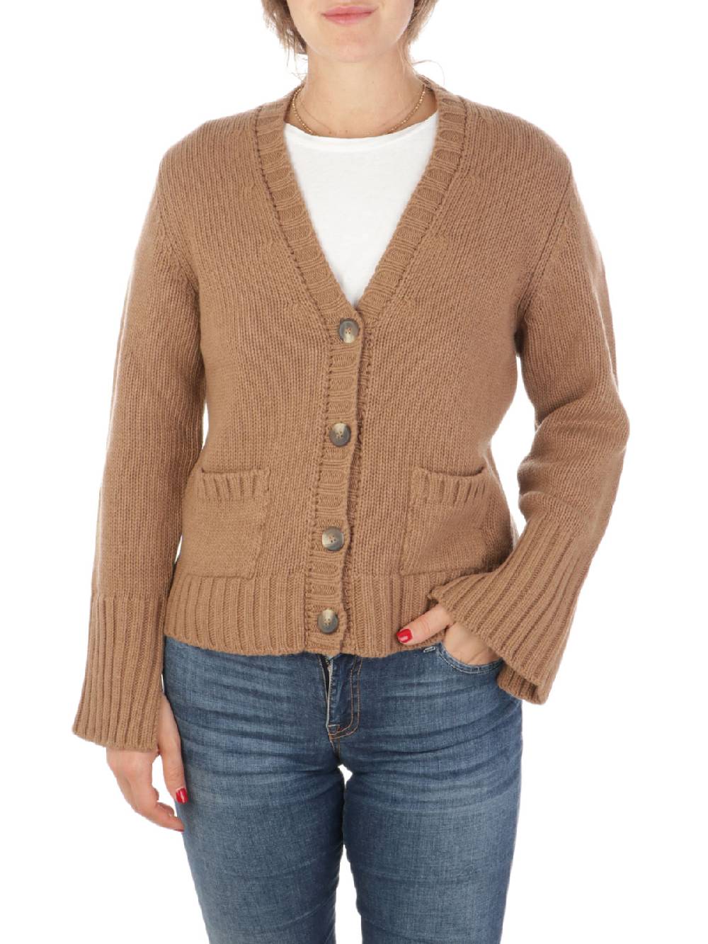 19.61 MILANO Cardigan Donna in Lana e Cashmere I Più Venduti