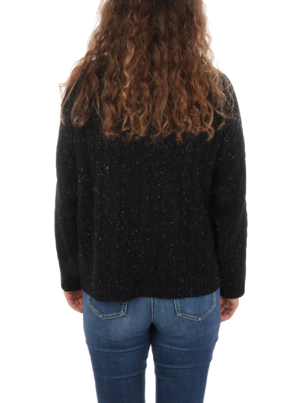 PESERICO Dolcevita Donna a Treccia Lurex In Linea