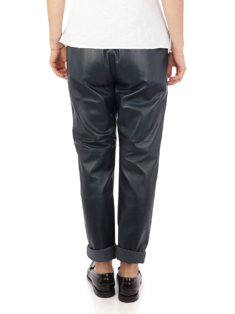 OAKWOOD Pantaloni Donna Gift in Pelle Vendita