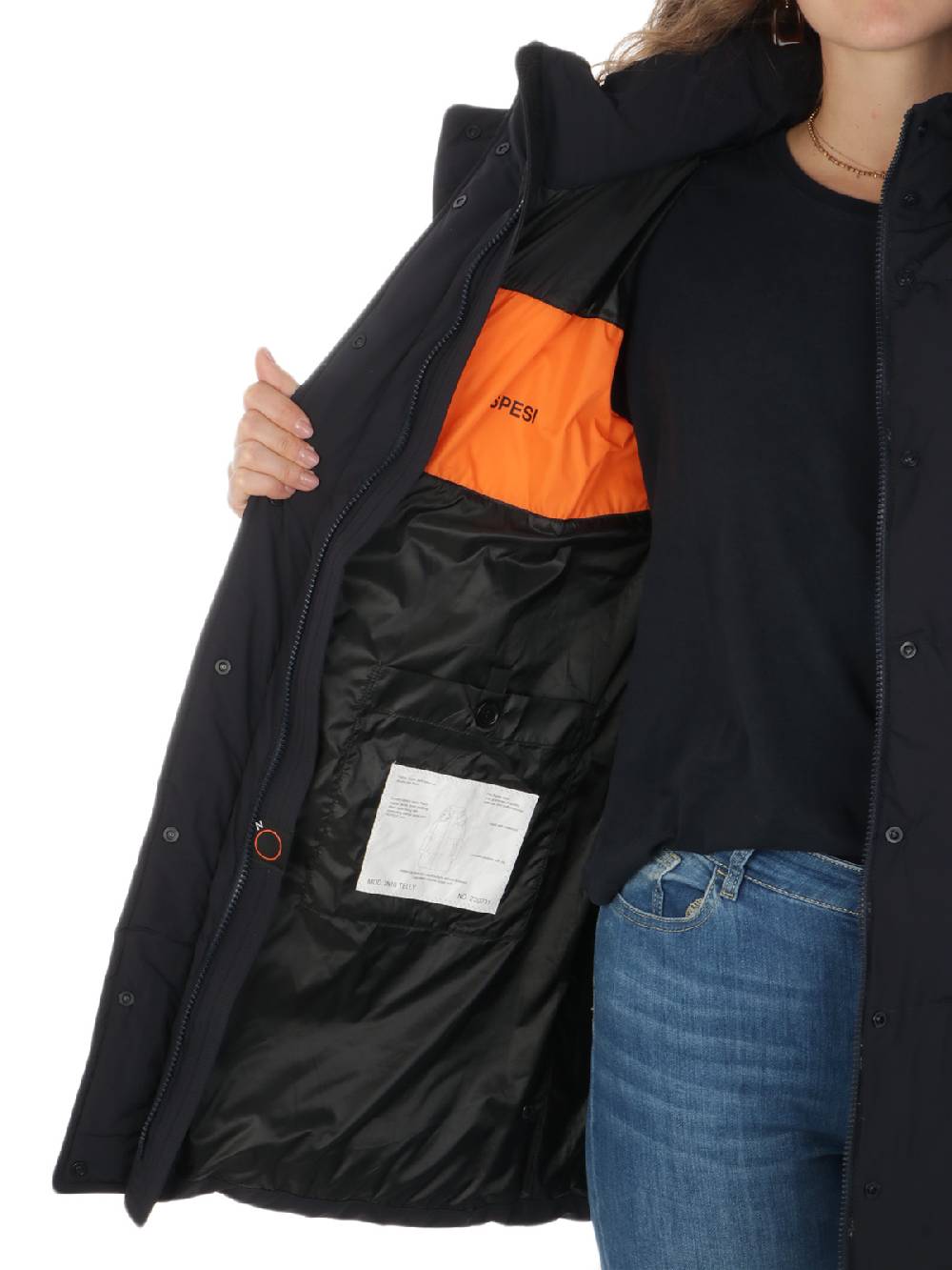 ASPESI Cappotto Donna Telly in Nylon Stretch Pezzi Unici