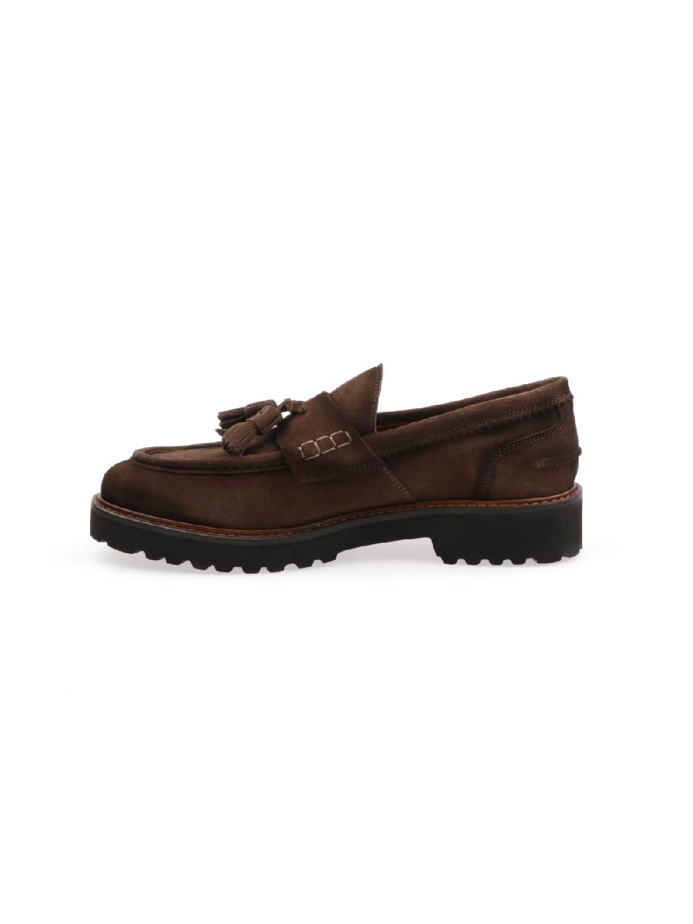BOTTI Mocassino Uomo in Suede con Nappine Consegna Veloce
