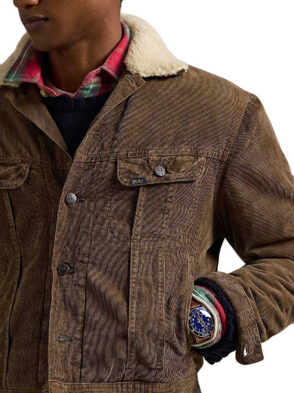 Polo Ralph Lauren Trucker Jacket In Saldo