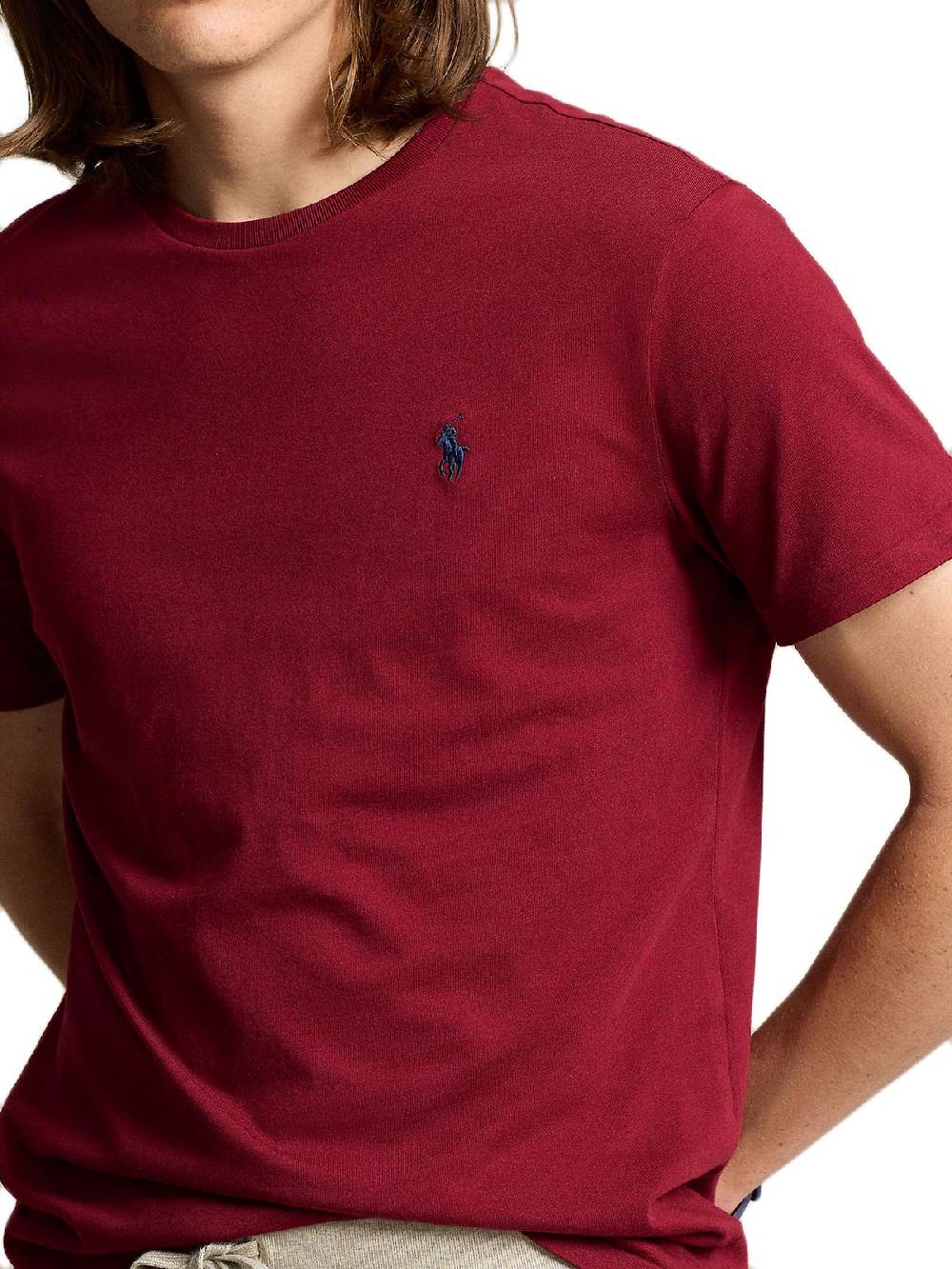 Polo Ralph Lauren Custom Slim Fit Jersey Nuovo