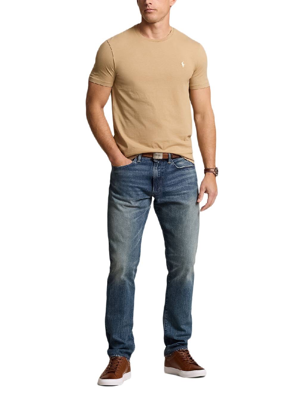 Polo Ralph Lauren Custom Slim Fit Jersey Spedizione Gratuita