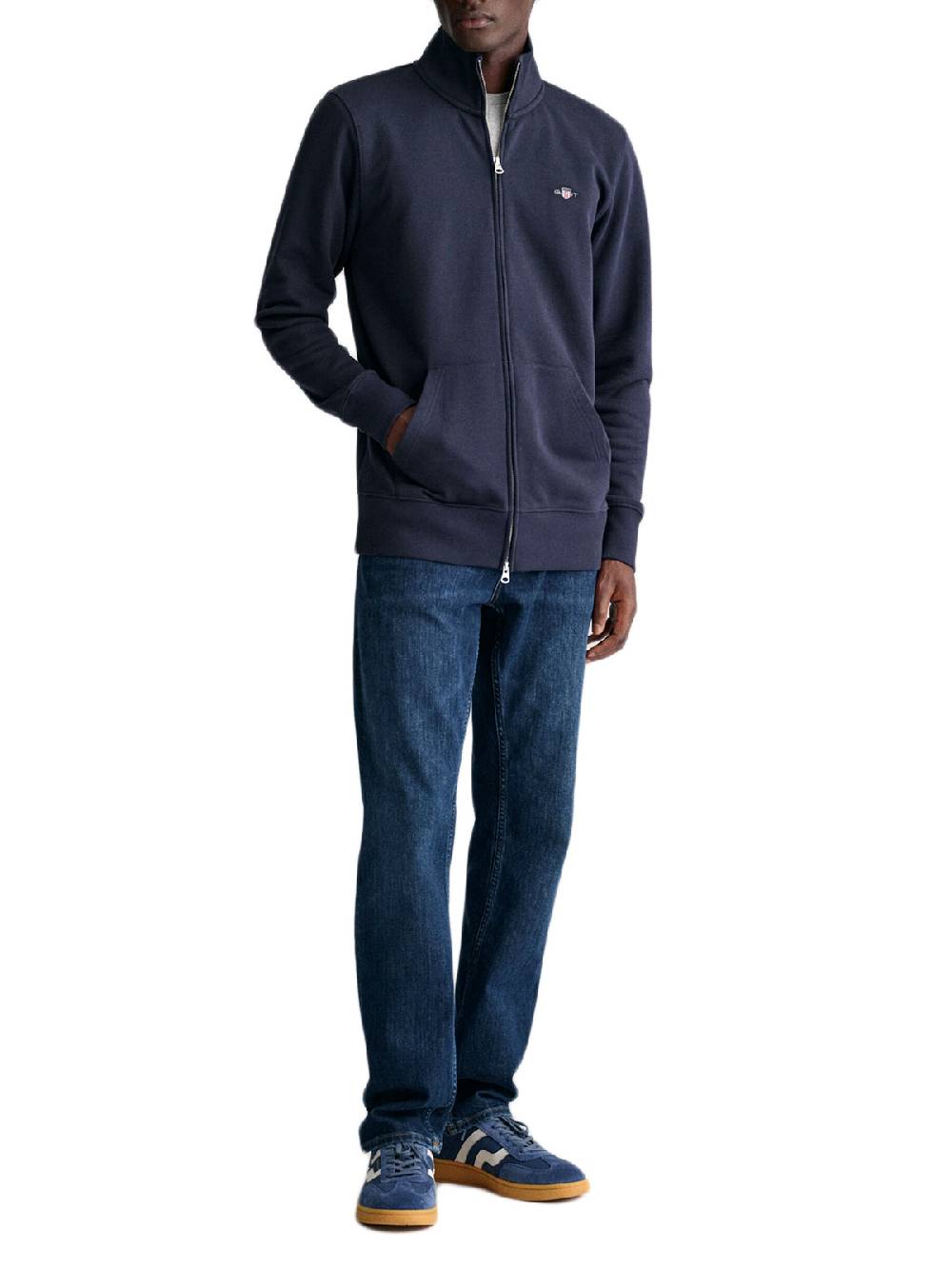Gant Reg Shield Full Zip Sweat Convenienza