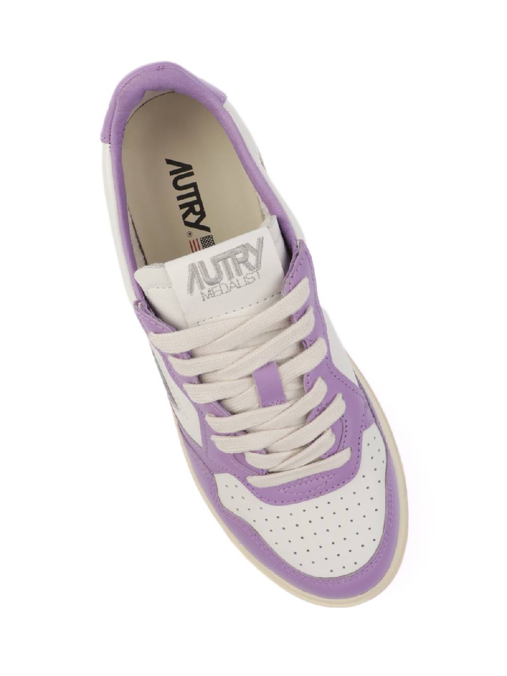 AUTRY Sneakers Donna Medalist Low In Pelle Bicolore Acquista Ora