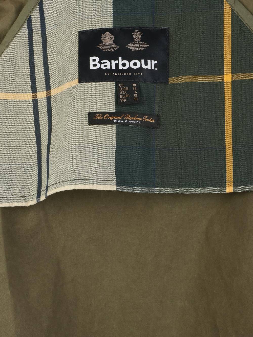 BARBOUR Parka Impermeabile Donna Keldy Consegna Veloce