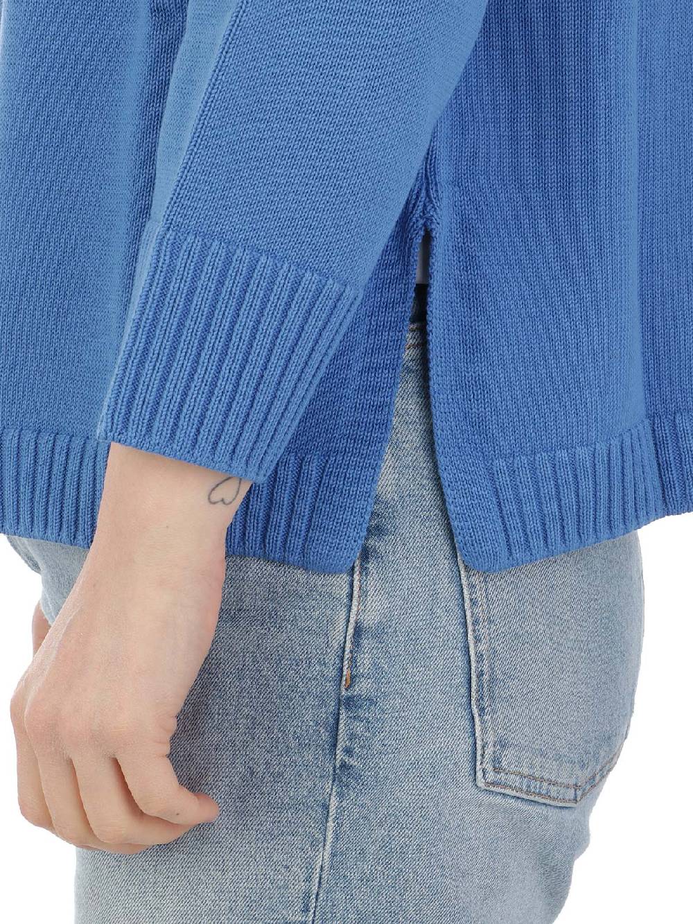 ROSSOPURO Maglia Donna Over In Cotone Novità